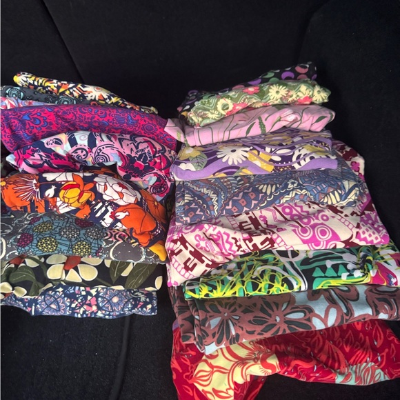 LuLaRoe Colorful Patterned Leggings - Picture 2 of 6